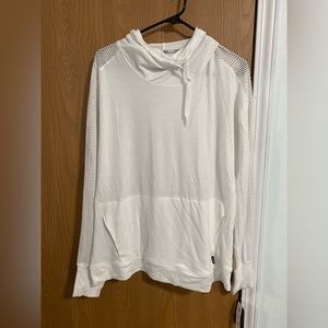 RRV long sleeve hooded workout top